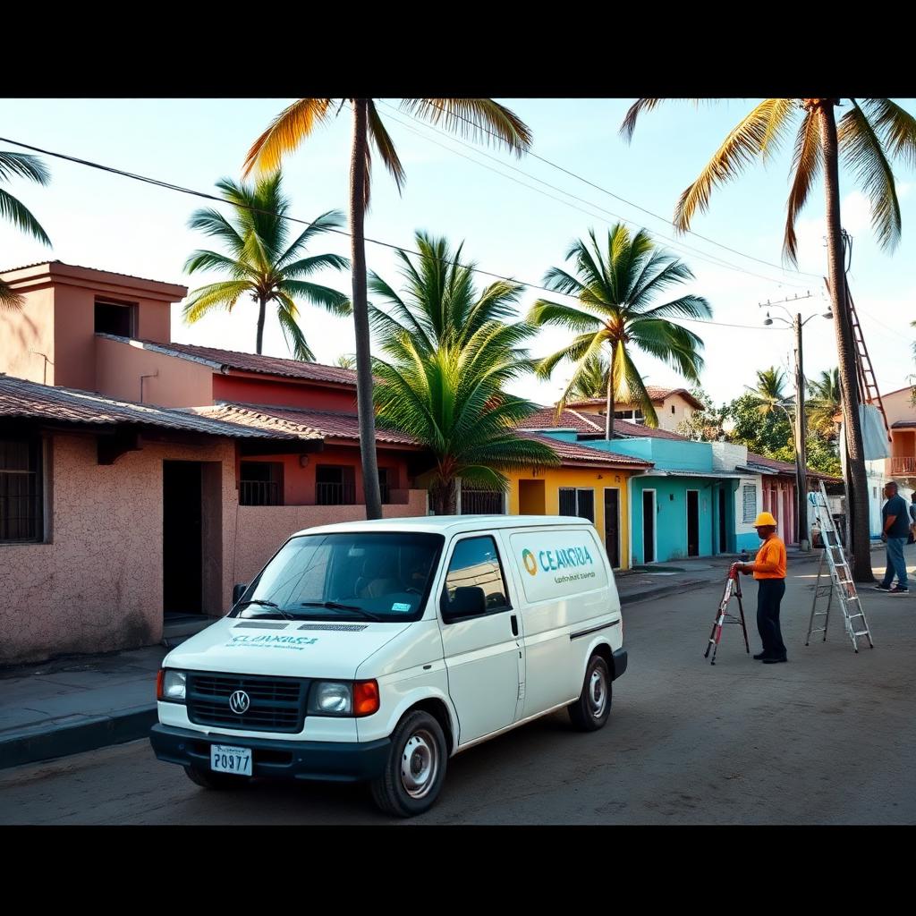 Vehículo de FLAI en San Cristóbal